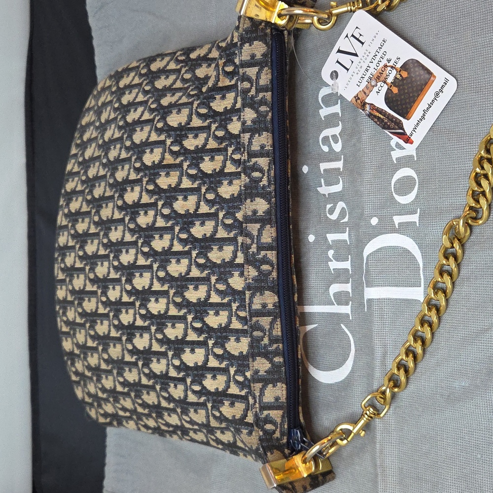 Dior Vintgae 1970s Trotter shoulder bag Rare Iconic style not often seen - Picture 7 of 17